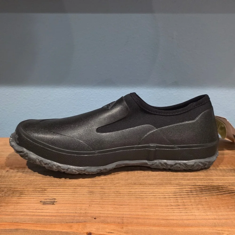 Muck Boot Company Mens Forager Slip On Shoe Black Waterproof FLR-000 Size 12